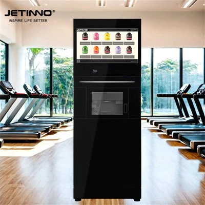 JL500-IN7C 따뜻한 음료와 차가운 음료가 포함된 풋 스탠딩 자동 판매기