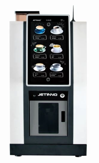 Jetinno Bean To Cup Coffee Machine With Built-in Cup Dispenser
